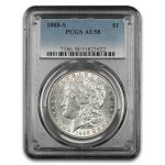 1888-S Morgan Dollar AU-58 PCGS