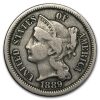 1889 3 Cent Nickel VF