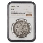 1889-CC Morgan Dollar Fine-12 NGC