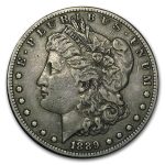 1889-CC Morgan Dollar XF