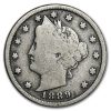 1889 Liberty Head V Nickel VG