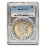 1889 Morgan Dollar MS-62 PCGS