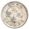 (1890-1908) China Hupeh Province Silver 10 Cash Avg Circ