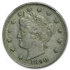 1890 Liberty Head V Nickel XF
