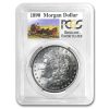 1890 Stage Coach Morgan Dollar BU PCGS