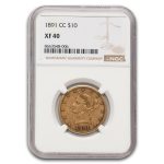 1891-CC $10 Liberty Gold Eagle XF-40 NGC