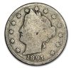 1891 Liberty Head V Nickel Good