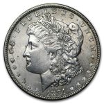 1891 Morgan Dollar AU