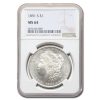 1891 Morgan Dollar MS-64 NGC
