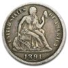 1891-O Liberty Seated Dime VF