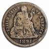 1891-S Liberty Seated Dime Good
