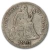 1891-S Liberty Seated Dime VG