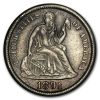 1891-S Liberty Seated Dime XF
