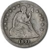 1891-S Liberty Seated Quarter Fine