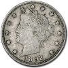 1892 Liberty Head V Nickel VF