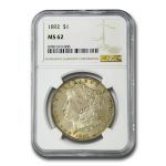 1892 Morgan Dollar MS-62 NGC