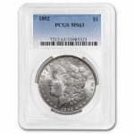 1892 Morgan Dollar MS-63 PCGS