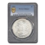 1892 Morgan Dollar MS-64+ PCGS