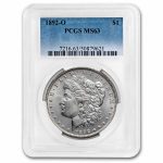1892-O Morgan Dollar MS-63 PCGS