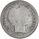 1892-S Barber Dime AG