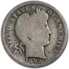 1892-S Barber Dime Good
