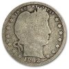 1892-S Barber Quarter AG