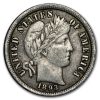 1893 Barber Dime XF