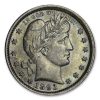 1893 Barber Quarter AU