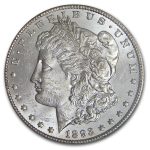 1893-CC Morgan Dollar BU