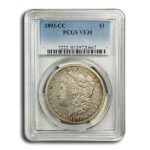 1893-CC Morgan Dollar VF-30 PCGS