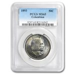 1893 Columbian Expo Half Dollar Commem MS-65 PCGS