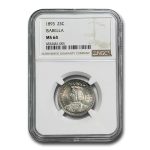 1893 Isabella Commemorative Quarter MS-64 NGC