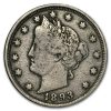 1893 Liberty Head V Nickel Fine