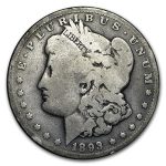 1893 Morgan Dollar Good