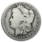 1893-O Morgan Dollar Good