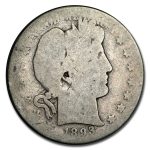 1893-S Barber Half Dollar Fair