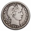 1893-S Barber Quarter VG
