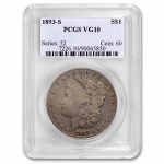 1893-S Morgan Dollar VG-10 PCGS