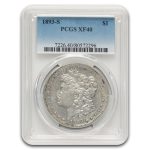 1893-S Morgan Dollar XF-40 PCGS