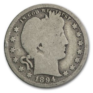 1894 Barber Quarter AG