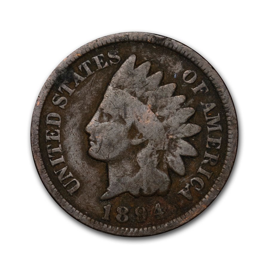1894 Indian Head Cent Good+