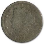 1894 Liberty Head V Nickel AG
