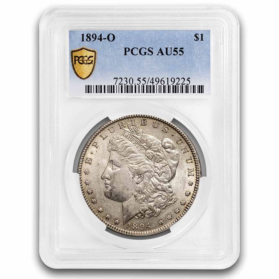 1894-O Morgan Dollar AU-55 PCGS