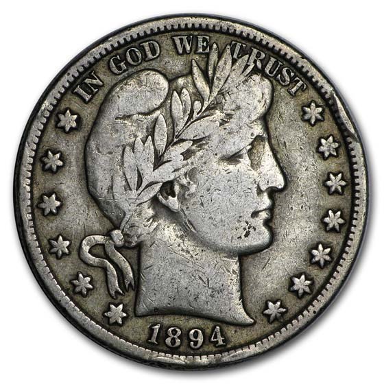 1894-S Barber Half Dollar Fine