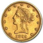 1895 $10 Liberty Gold Eagle AU