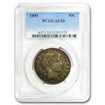 1895 Barber Half Dollar AU-53 PCGS