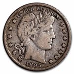 1895 Barber Half Dollar Fine