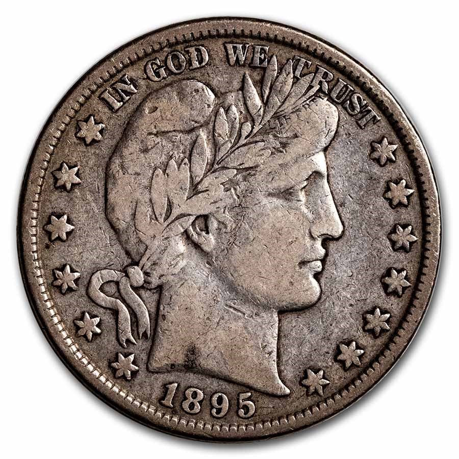 1895 Barber Half Dollar Fine