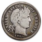 1895-O Barber Dime VG