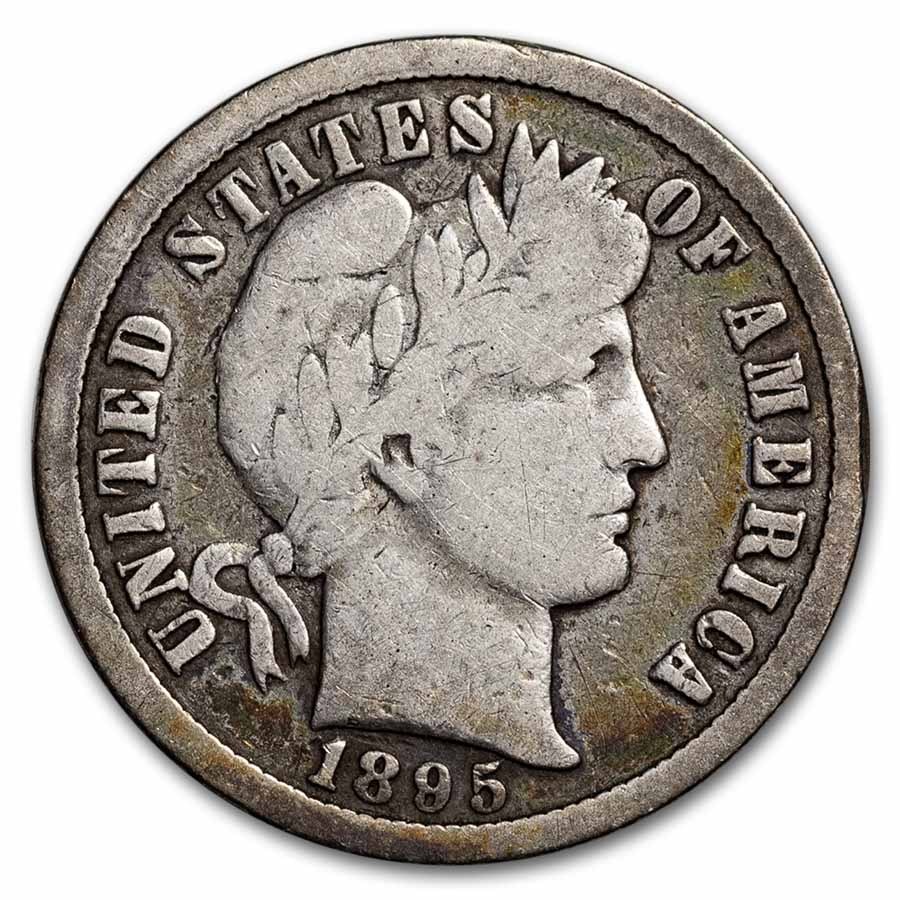 1895-O Barber Dime VG